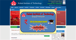 Desktop Screenshot of kit.edu.in